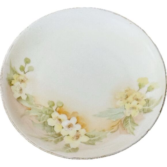 Vintage Limoges France Plate | Hand-Painted
Floral | Collectible - Picture 1 of 7